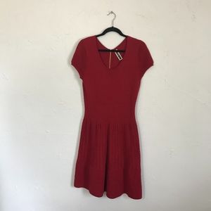 Red Julian Taylor New York Dress